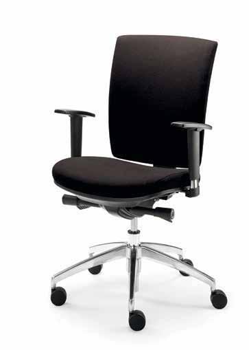 LUCA De Luca serie is een stoelenlijn met een scherpe prijs-kwaliteit verhouding, volledig instelbaar op basis van ergonomisch verantwoord zitten.