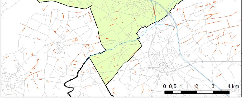 Bocholt: 63,79 ha houtkanten en