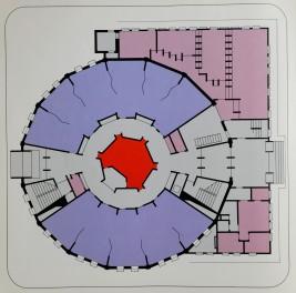 België, plan van de benedenverdieping,  België,