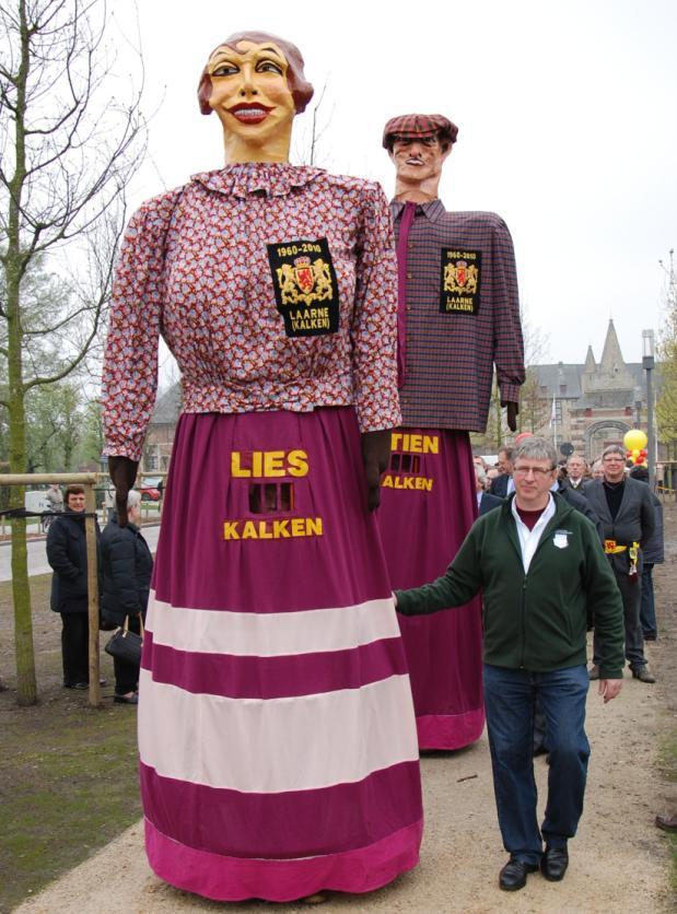 Sport in de Koffiestraat te Kalken opnieuw