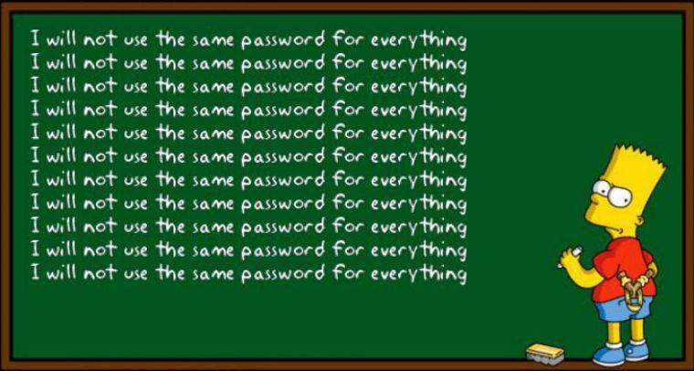 Verschillende wachtwoorden Gebruik verschillende wachtwoorden voor verschillende