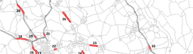 Bijlagerapport verkeer en Smart Mobility MIRT-verkenning A67 Leenderheide - Zaarderheiken projectnummer 0419249.01 14 december 2018 Tabel 2.