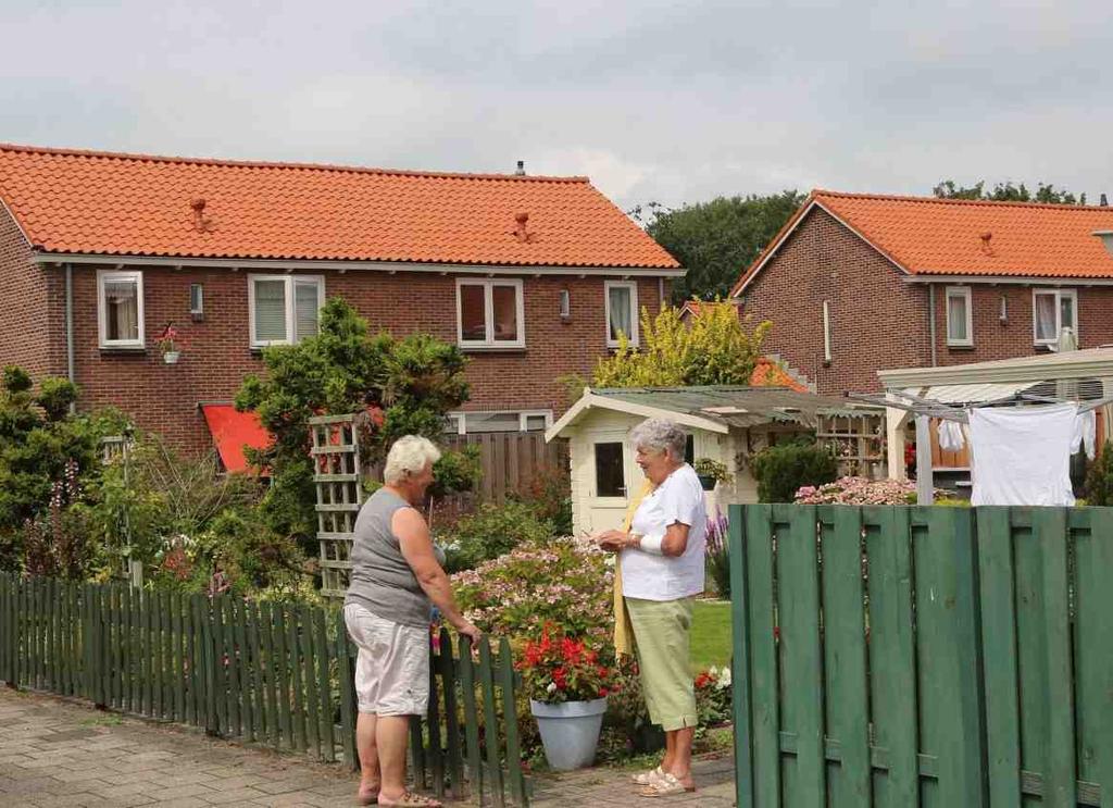 Buurthuiskamer Geesbrug I.v.m. overlijden deelnemers liep het aantal ouderen die deelnemen aan de buurthuiskamer terug.