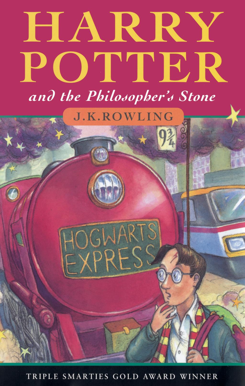 Rowling Gegevens over het boek: Het boek Harry Potter and the Philosopher s Stone is geschreven door J.K. Rowling en is in 1997 voor het eerst in Engeland uitgegeven.