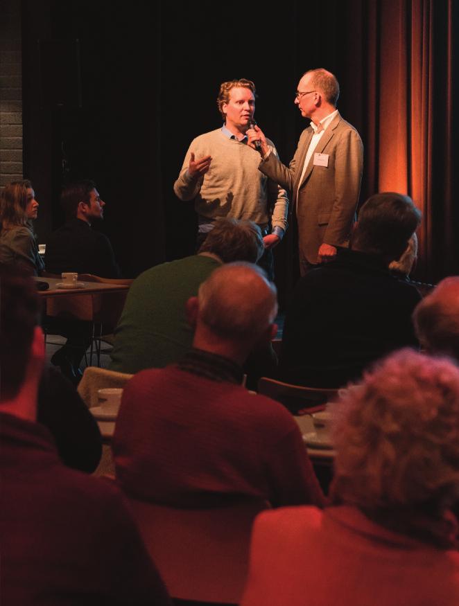 Vragen uit de zaal: Het is leuk om te zien dat de Energie Coöperatie Bodegraven- Reeuwijk al zover is in haar planontwikkeling.