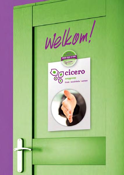 Welkom bij Cicero Zorggroep! Cicero Zorggroep is een instelling voor verpleging en verzorging in Zuid-Limburg.