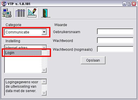 Pagina 8 van 15 Vul rechts onder Waarde in bij: Gebruikersnaam de door Agis aan u opgegeven praktijk-gebruikersnaam. (b.v. harmelen) Wachtwoord en Wachtwoord (nogmaals) het door Agis opgegeven praktijk-wachtwoord.