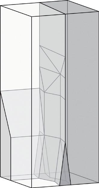 1. Collapse road object from area to line (split area of the road and assign parts to neighbours); 2. Remove forest area and merge free space into neighbour farmland; 3.