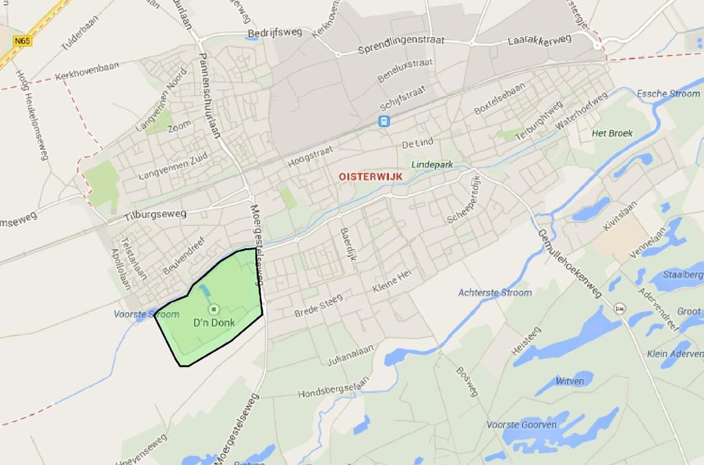 1. INLEIDING 1.1 Algemeen De gemeente Oisterwijk heeft Groen Licht gevraagd een parkeerstudie uit te voeren op en rond het bedrijventerrein t Seuverick en sportgebied D n Donk in Oisterwijk.