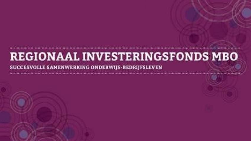 Actielijn LEREN - aandachtspunten voor 2019 - Opzet nieuwe aanvraag vanuit het Regionaal Investering Fonds (RIF) voor het ontwikkelen van nieuwe opleidingen op het gebied van slim onderhoud op basis
