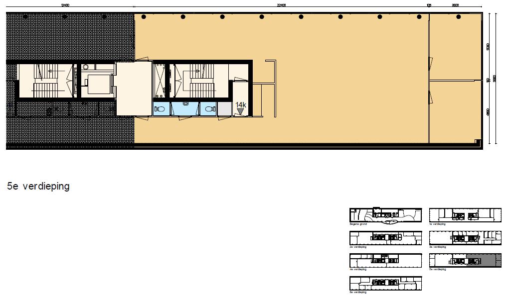 Plattegrond 5 e