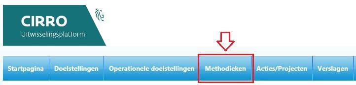 8 Methodiek: toevoegen, opzoeken en gebruiken van methodieken, materialen NIEUW MATERIAAL 5 TOEVOEGEN Partnerorganisaties geven Zorg en Gezondheid een seintje via cirro@vlaanderen.