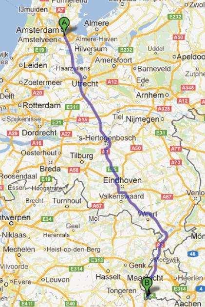 1 Inleiding 1.1 Aanleiding De A2 loopt vanaf de grens met België, via Maastricht naar Amsterdam.