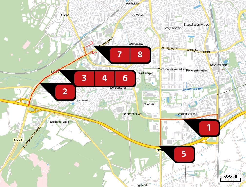 Locatie Situatie 1 Emissie Situatie 1 Bron Sector Emissie Emissie NOx Mod 1 Wegverkeer Binnen bebouwde kom 3,91 kg/j Mod 2 Wegverkeer Buitenwegen 1,68 kg/j Mod 3 Wegverkeer Buitenwegen