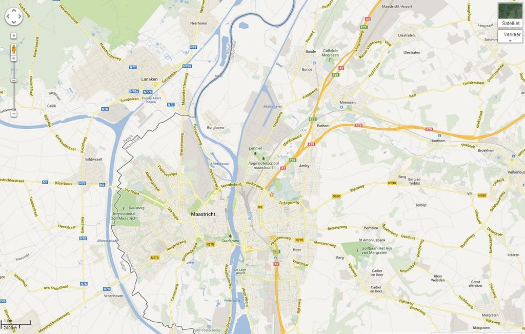 8. Maastricht 8.1 Inleiding In dit hoofdstuk staan de resultaten van de regio Maastricht centraal. Als eerste komt het gebruik van de wegen aan bod. Hoe vaak rijdt men op de genoemde trajecten?