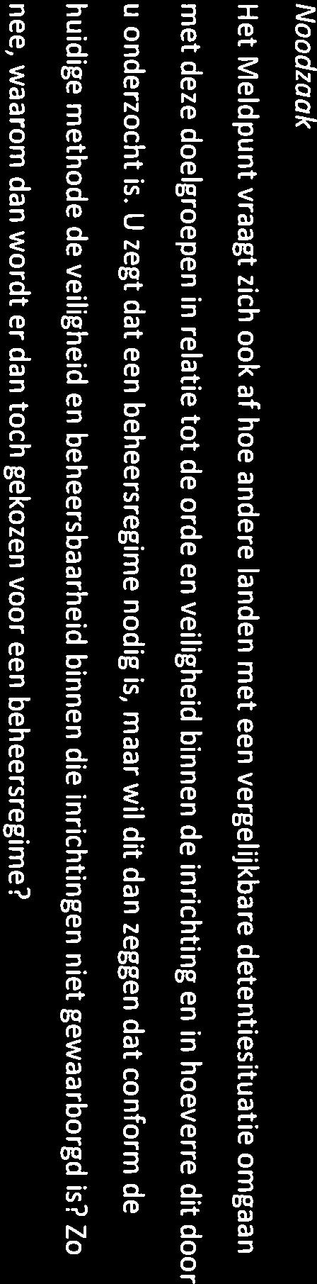Het Meldpunt vraagt zich af in hoeverre het verstandig is dat de directeur hier zelfstandig over kan beslissen.