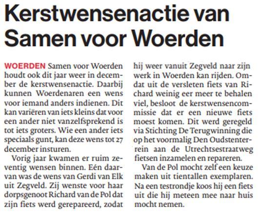 Extra dingen als bijvoorbeeld een keer stofzuigen, de hond uitlaten of met mijn dochter naar de speeltuin die niet vooraf waren afgesproken werden zo gedaan. Er werd goed meegedacht. Niks was teveel!