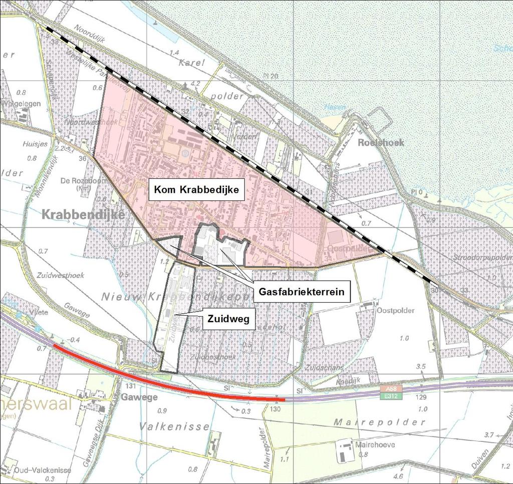 Externe veiligheid bestemmingsplannen Kom Krabbendijke, Gasfabriekterrein en Zuidweg 12 Hoofdcategorie Stofcat.