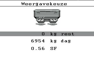 .10.2 Weergavekeuze De weergavevelden in het werkscherm van de bedieningsunit kunt u aan uw eigen wensen aanpassen.