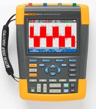 De nieuwe Fluke MDA 510 en MDA 550 Motor Drive Analyzers besparen u tijd. U hoeft geen complexe metingen meer in te stellen en het storingzoeken wordt veel eenvoudiger.