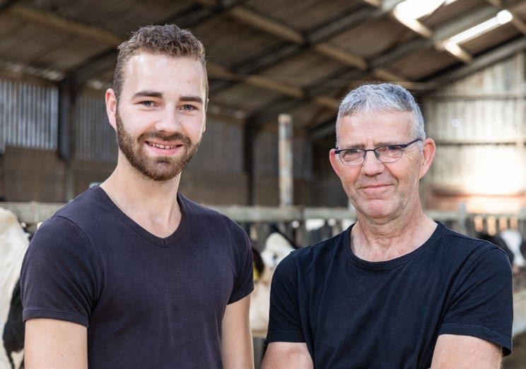 INPROGRESS 5 Jouke Rijpkema groeide op een melkveebedrijf in Broek (FR) op, waar hij later in maatschap met zijn ouders en twee broers het bedrijf runde.