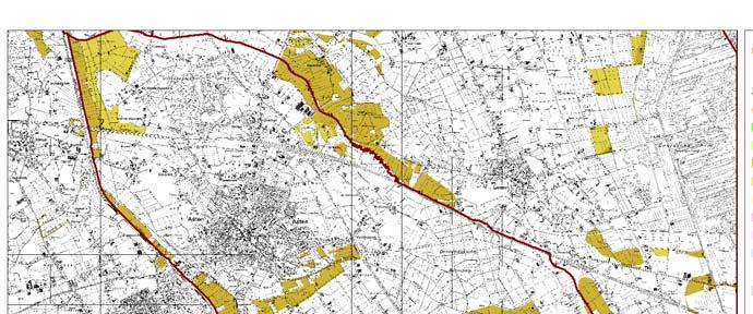 De betreffende gronden zijn in de provinciale paraplunota en het voormalige parapluplan en interimstructuurvisie 2002 op de kaart aangeduid als leefgebied kwetsbare soorten.