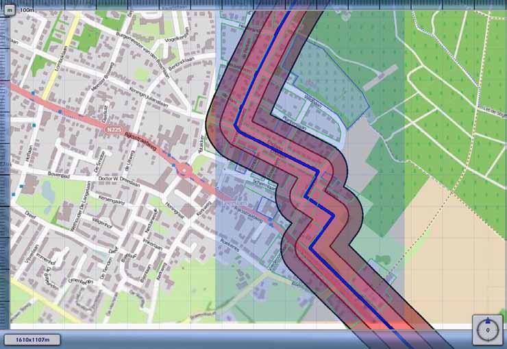 Plaatsgebonden risico Er is geen contour voor het plaatsgebonden risico waar rekening mee moet worden gehouden.