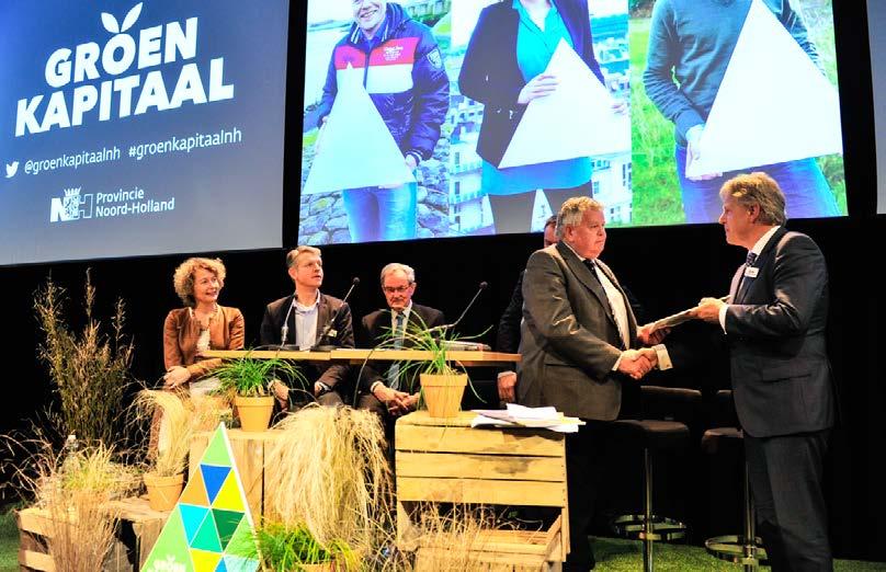 Verslag Groen Kapitaal in Noord-Holland 7 het Sciencepark een ontmoetingsplek creëren waar kennis over biodiversiteit wordt uitgewisseld en gestimuleerd.