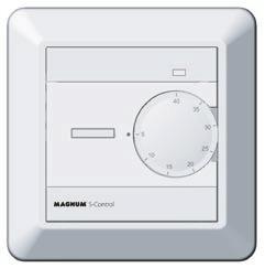 2 JAAR GARANTIE 16 Amp IP21 2 JAAR GARANTIE 16 Amp IP21 MAGNUM Z-wave Control Deze Z-Wave-thermostaat is een elektronische thermostaat voor inbouw in een standaard inbouwdoos.