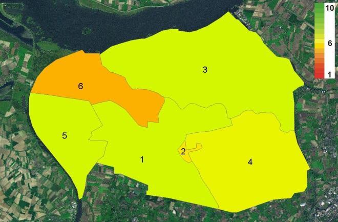 41 BUURTHUIS Totaal gemeente 6,4 1.Steenbergen 5,6 2.Welberg 6,8 3.Dinteloord 6,7 4.Kruisland 6,5 5.Nieuw-Vossemeer 6,8 6.