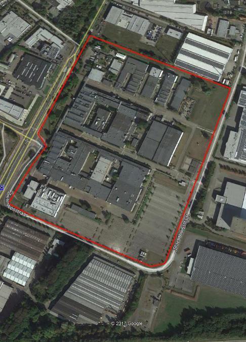 Eerste case in Vlaanderen: Philips site (Signify) in Turnhout Klassiek bedrijfsterrein uit jaren 60 Grote oppervlakte verhardingen
