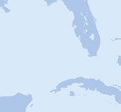 COZUMEL Mexico Verenigde Staten MIAMI NASSAU Bahamas GEORGE TOWN (Kaaimaneilanden) OCHO RIOS Jamaica Caraïbische Zee Atlantische