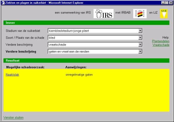 vooral de telers missen specifieke regionale informatie. De adviezen van dit Scompany-team waren: de meeste gebruikers van de site zijn tevreden.