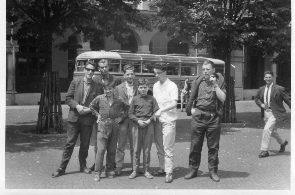 Vakantie na Schooljaar 1961-62: Italiëreis, Turijn Paul de Bruyckere, Eric