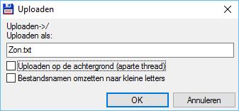 Selecteer het item Toevoegen aan download-lijst toe uit het snelmenu. U krijgt een extra venstertje waarop de naam en locatie van de downloadlijst kan worden opgegeven.