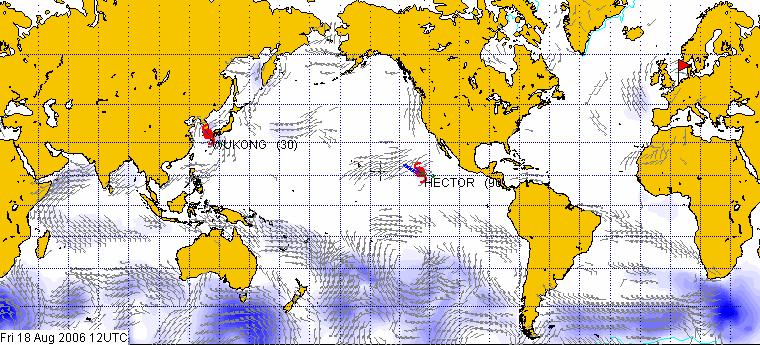 nl Today s wind (+6Bft) and wave (+3m) chart.