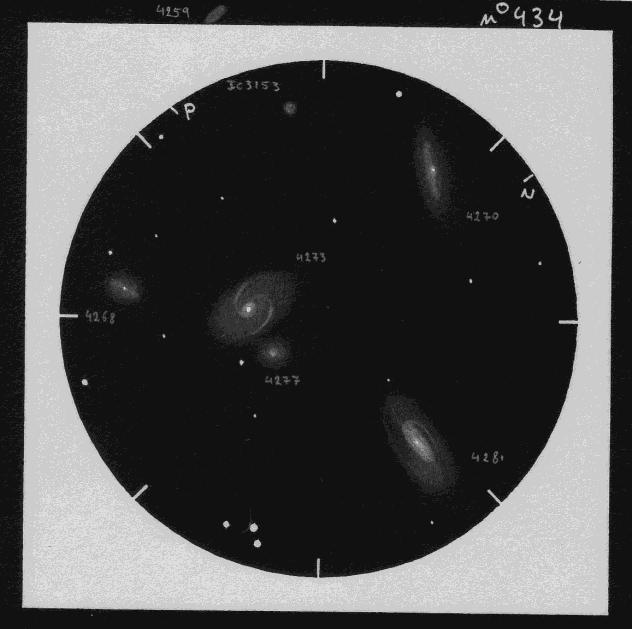 NGC serie: 2750-5500 : 43 pcs FINEST H400 - LENTE NGC 4038 (Siamese Twins) Corvus (- 18 decl) Dobs. 9 f/6 / 129x Opvelp (NELM 5.