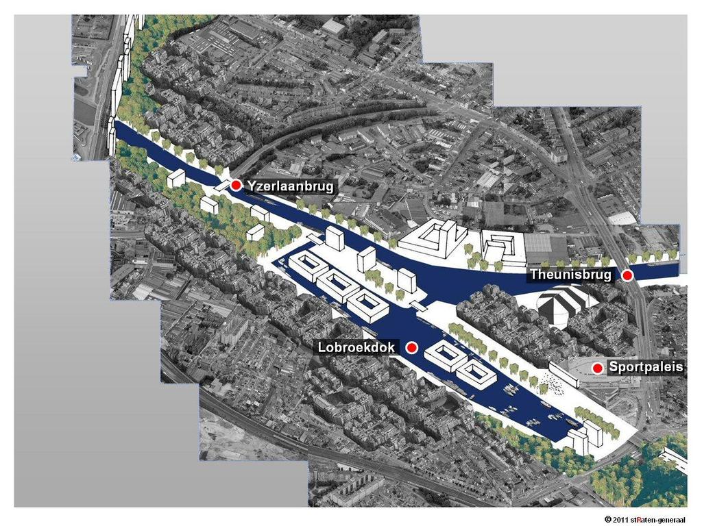 In het voorjaar van 2009 maakte de stedelijke planningscel een simulatie van wat bovenop een overkapte ring in het huidige niemandsland tussen de districten Deurne, Merksem en Antwerpen zou kunnen