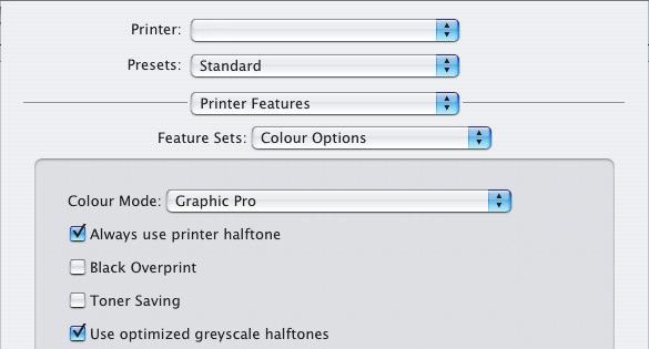 MAC OS X 1. Kies [Archief] [Print]. 2. Selecteer uw printermodel in het menu [Printer] (1). 1 2 3 4 