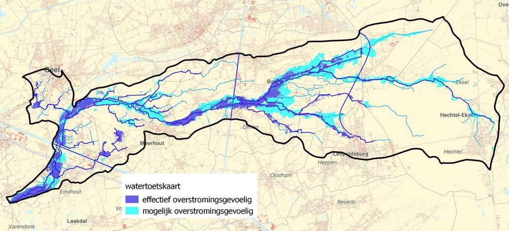 Langs praktisch het volledige traject van de Grote Nete situeert zich een belangrijke habitatcluster De Bovenloop van de Grote Nete met Zammelsbroek, Langdonken en Goor (BE2100040). O.a. het natuurgebied Scheps te Balen maakt hier deel van uit.
