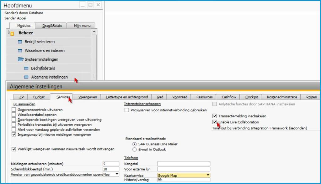 1. Direct communiceren met collega s Nieuwe chatfunctie in SAP Business One 9.2 Soms heeft u direct een antwoord nodig van een collega, zodat u zo snel mogelijk verder kunt met werken.