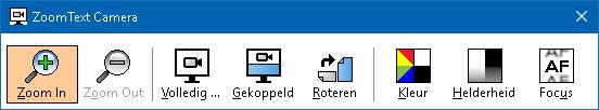 Hoofdstuk 7 Extra Functies 209 Selecteren van een camera 1. Klik in de Extra werkbalk op de pijl rechts naast de knop Camera. 2. In het Camera menu, kies Settings.