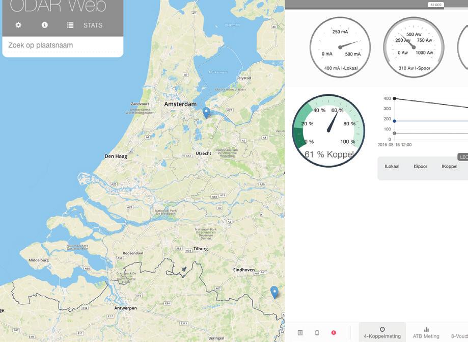 wellnessfaciliteiten. ODAR en regelapparatuur voor monteurs, met realtime én historisch inzicht.