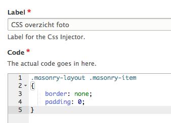 3. Zorg dat alle items worden weergegeven, doe dit bij paginering: 4. Test uit! 5. Uiteraard is het resultaat net niet perfect en is het gebruik van CSS opnieuw onvermijdelijk.
