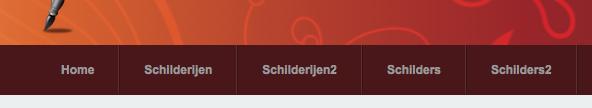 CSS en views: schilders Vooraf Zorg ervoor dat er in het hoofdmenu geen losse schilders en schilderijen te zien zijn. Home, schilders en schilderijen is meer dan voldoende.