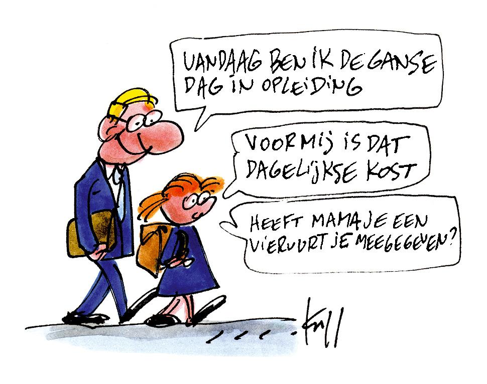 5. Opleiding: meer dagen Het nieuwe akkoord voorziet in 4 vormingsdagen gemiddeld per bediende, gespreid over een periode van 2 jaar (tegenover 3 dagen per bediende in het vorige akkoord).