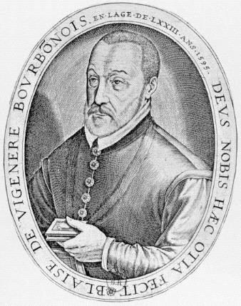 Vigenère Blaise de Vigenère 1523 1596 1563 Traicté des