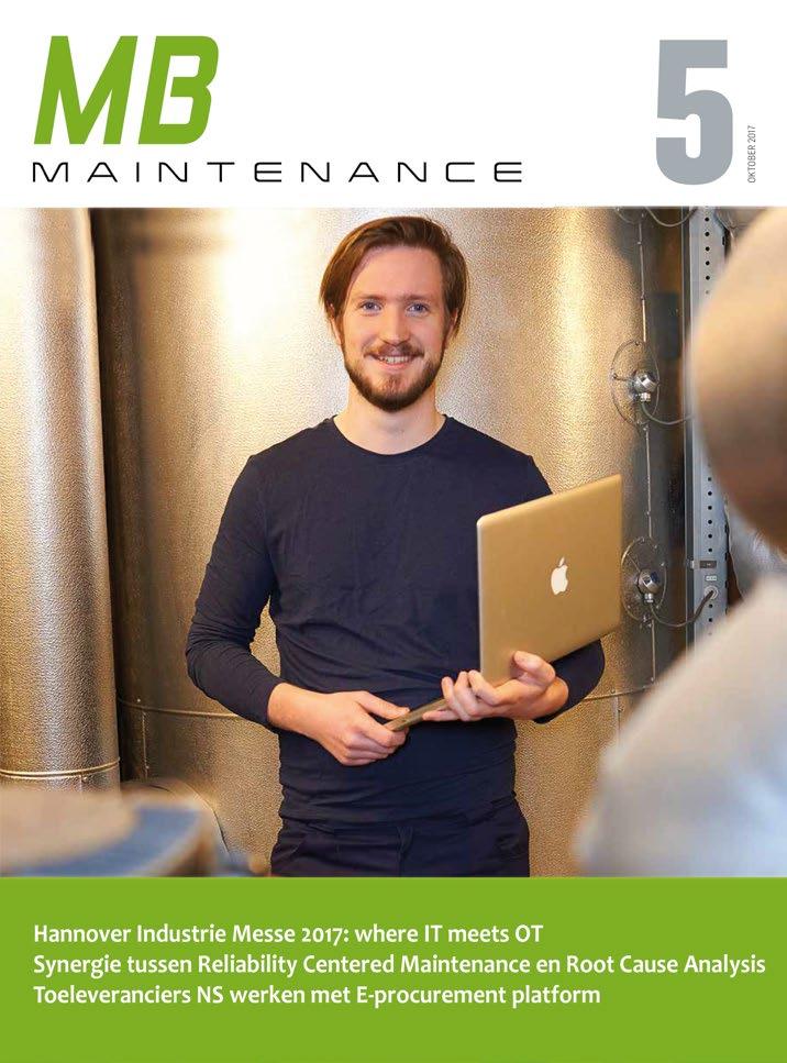 Nummeroverzicht Maintenance Benelux geeft informatie over alle aspecten van het onderhoud in de (proces)industrie. Het verschijnt zes keer per jaar, zowel in print als in digitale vorm.