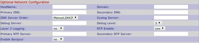 nl NAT Keep Alive Intvl: 15 4.3 Datum- en tijdinstellingen Navigeer naar het kopje System en zoek naar de sectie Optional Network Configuration.