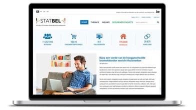 Andere producten en diensten van Statbel STATBEL, een nieuwe naam, logo en website voor het Belgische statistiekbureau Vanaf 15 januari 2018 publiceert de Algemene Directie Statistiek Statistics